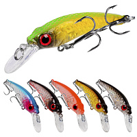 Воблер Crystal Flash Minnow 50 мм, 3,5 гр., тонущий