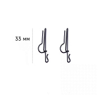 Клипса для карпового груза Wire Lead Clip ( 10 шт., 33 мм)
